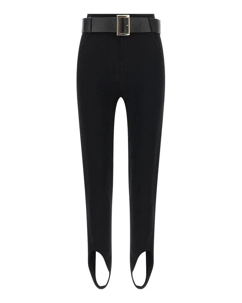 Self-Portrait Leggings - Schwarz Schwarz