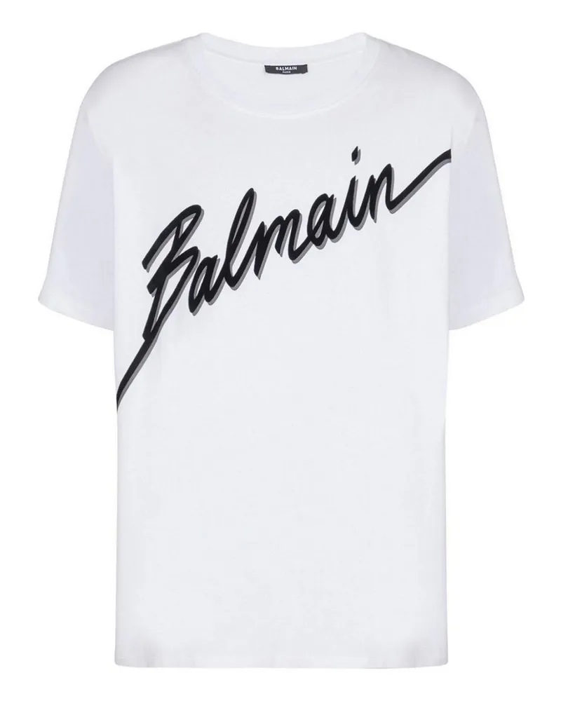 Balmain T-Shirt - Weiß Weiß