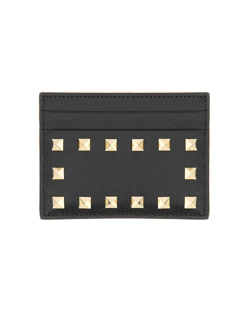 Valentino Garavani Portemonnaie - Schwarz Schwarz