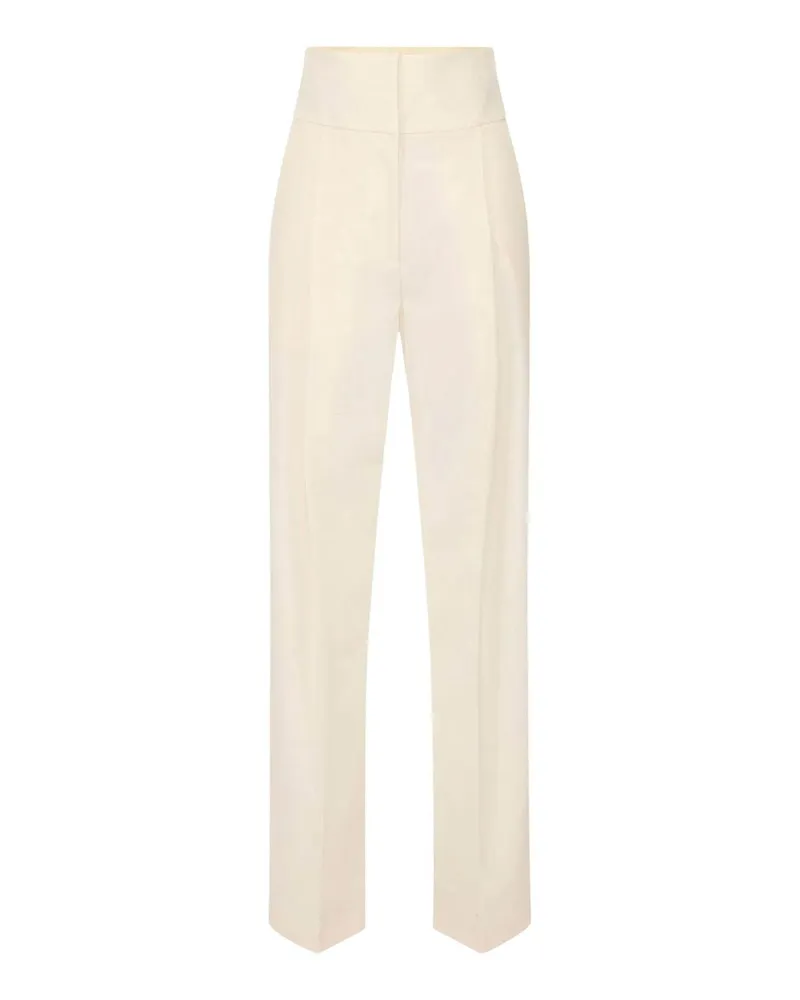 Elisabetta Franchi Casual Hose - Creme Creme