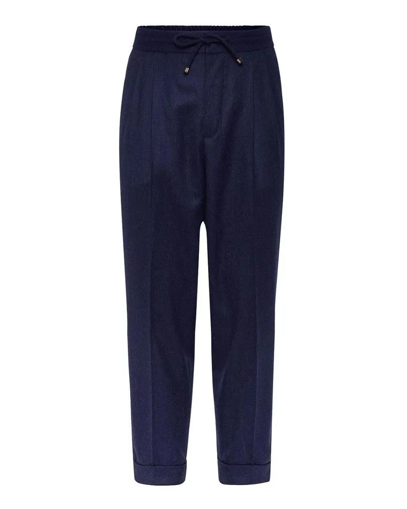 Brunello Cucinelli Casual Hose - Dunkelblau Dunkelblau
