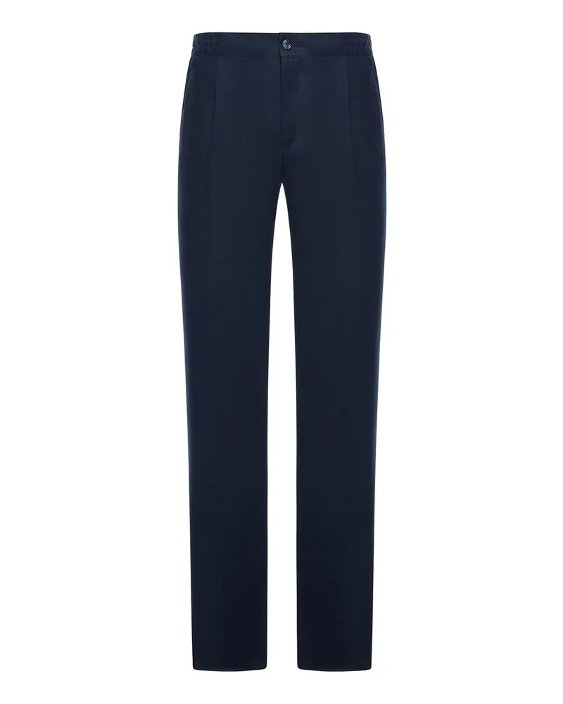 Kiton Straight Leg Jeans - Blau Blau