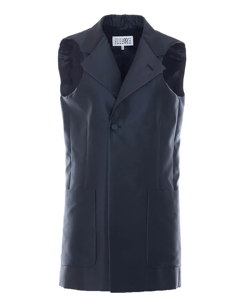 Maison Margiela Weste - Schwarz Schwarz