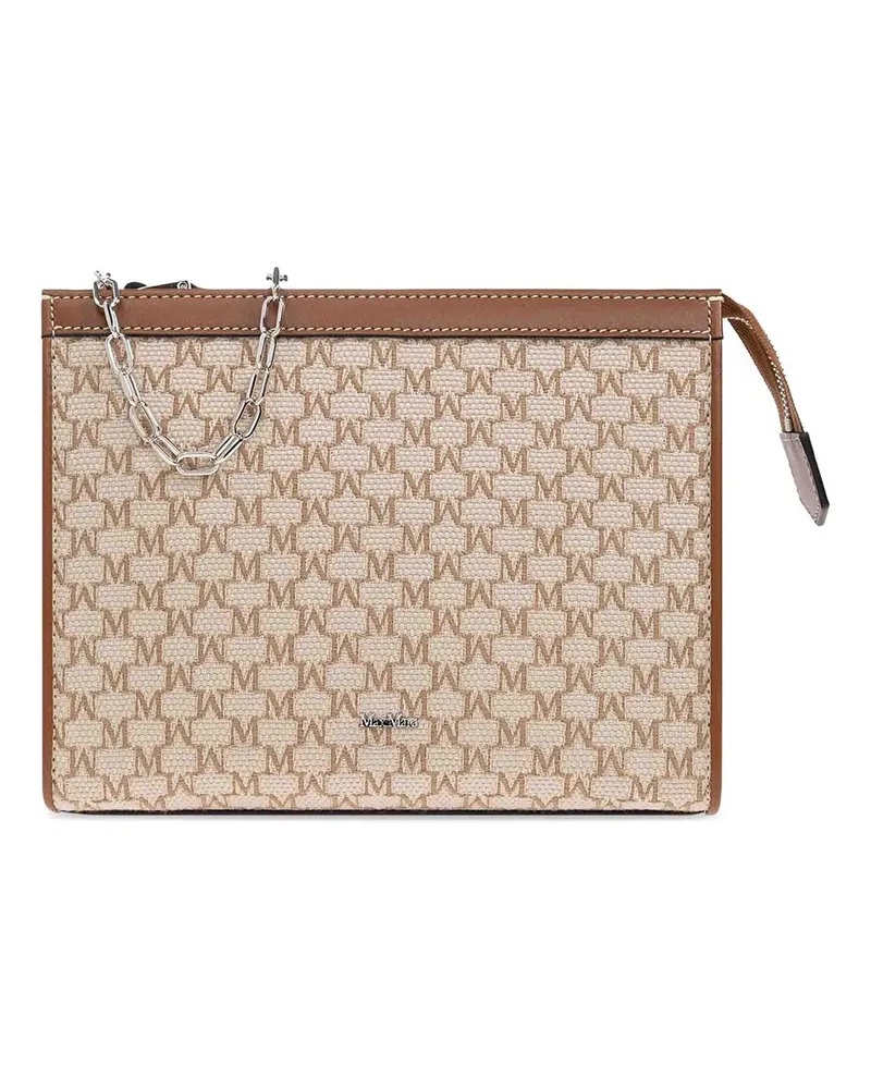 Max Mara Umhängetasche - Grau Grau