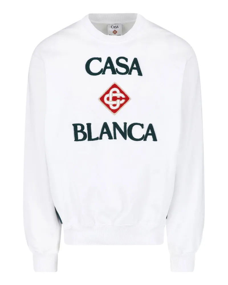 Casablanca Paris Sweatshirt - Weiß Weiß