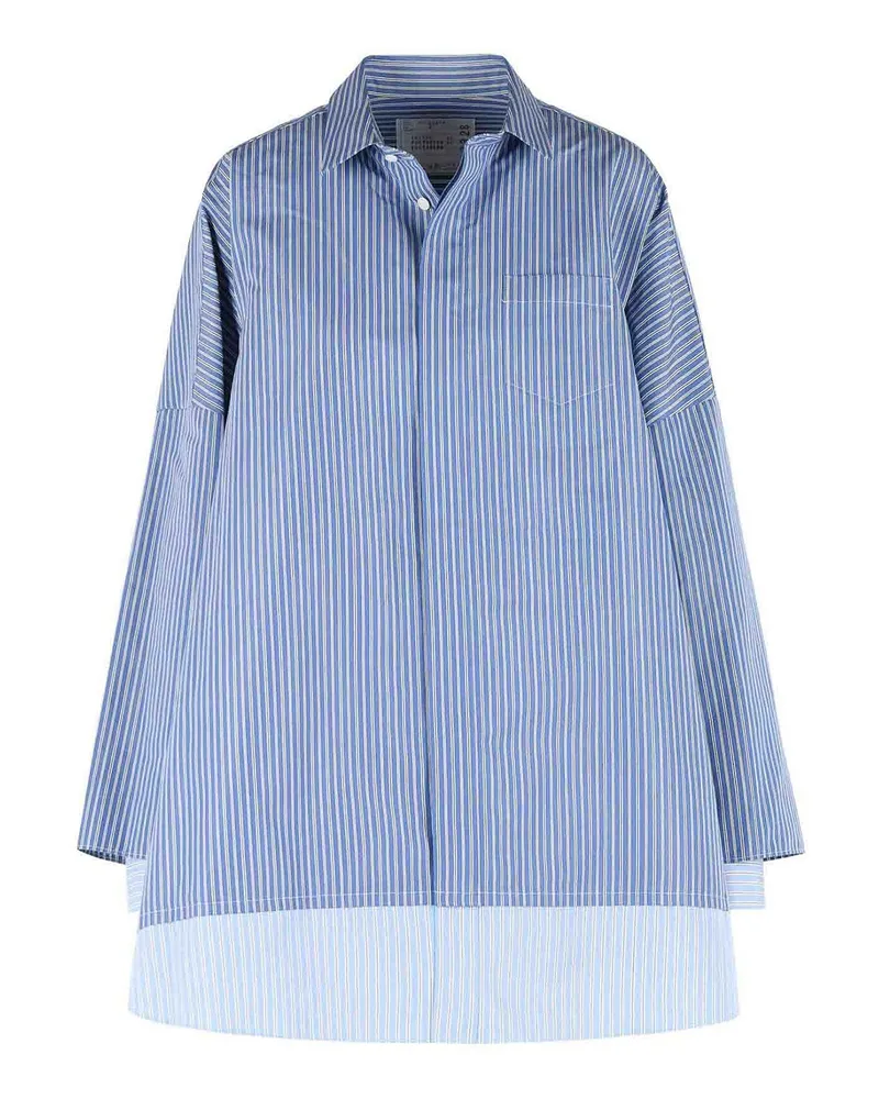 Sacai Hemd - Hellblau Hellblau