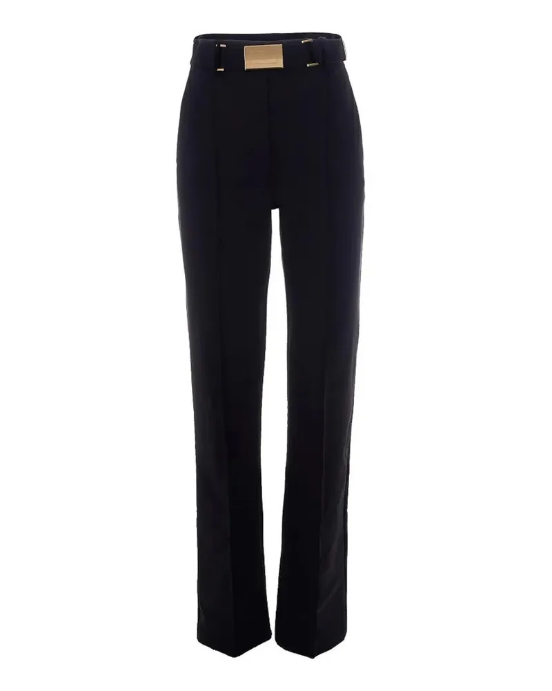 Elisabetta Franchi Casual Hose - Schwarz Schwarz