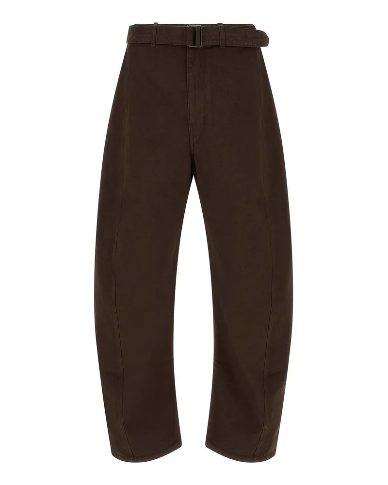 Christophe Lemaire Casual Hose - Braun Braun