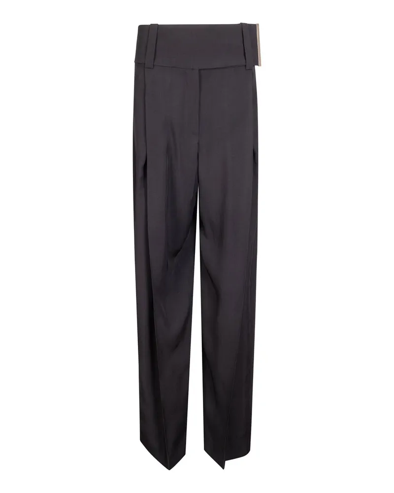 SPORTMAX Casual Hose - Schwarz Schwarz