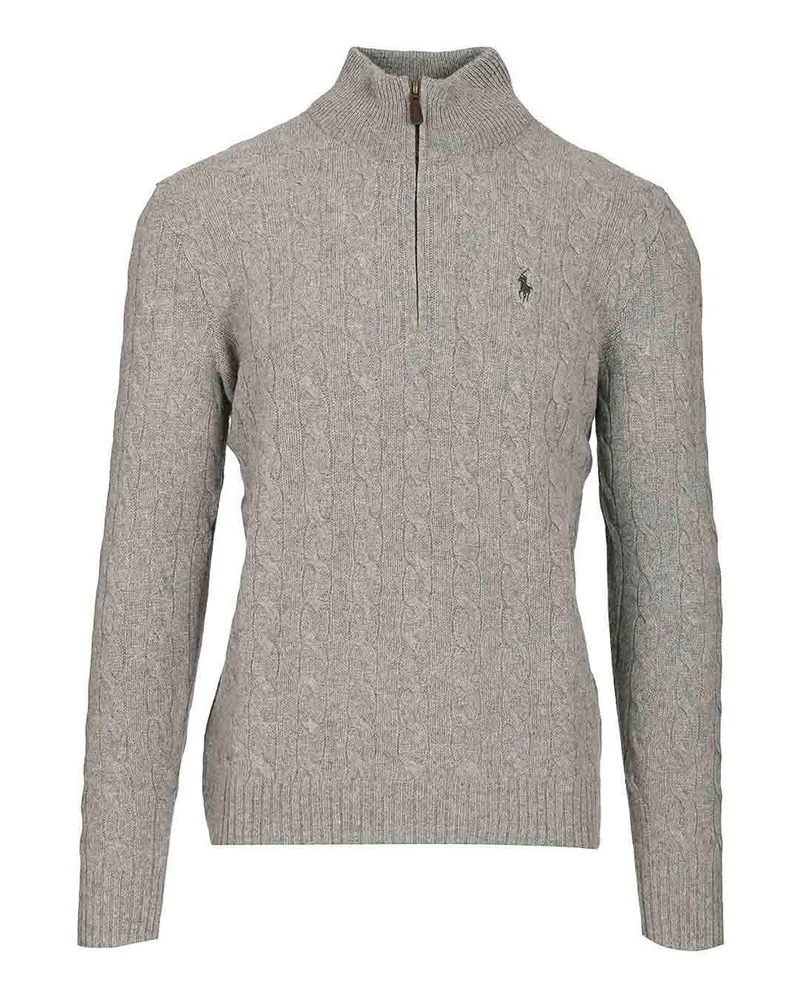 Ralph Lauren Rundhalspullover - Grau Grau