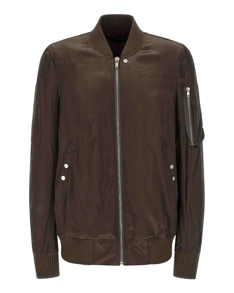 Rick Owens Bomberjacke - Braun Braun