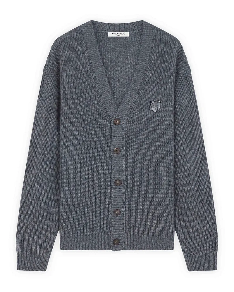 Kitsuné Cardigan - Grau Grau