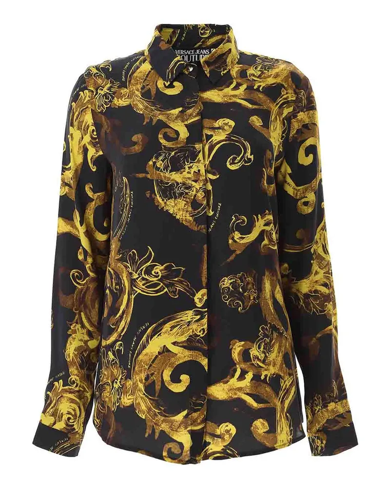 Versace Jeans Hemd - Schwarz Schwarz
