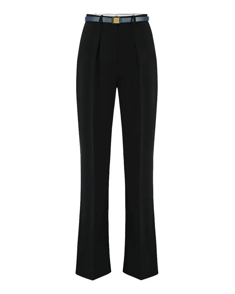 Elisabetta Franchi Casual Hose - Schwarz Schwarz