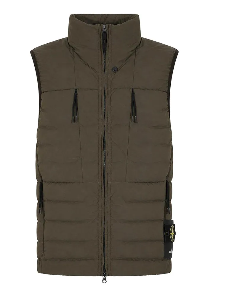 Stone Island Daunenjacke - Grau Grau