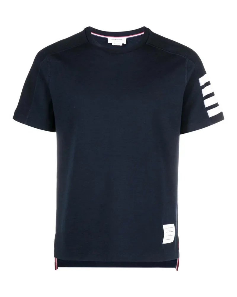 Thom Browne T-Shirt - Dunkelblau Dunkelblau