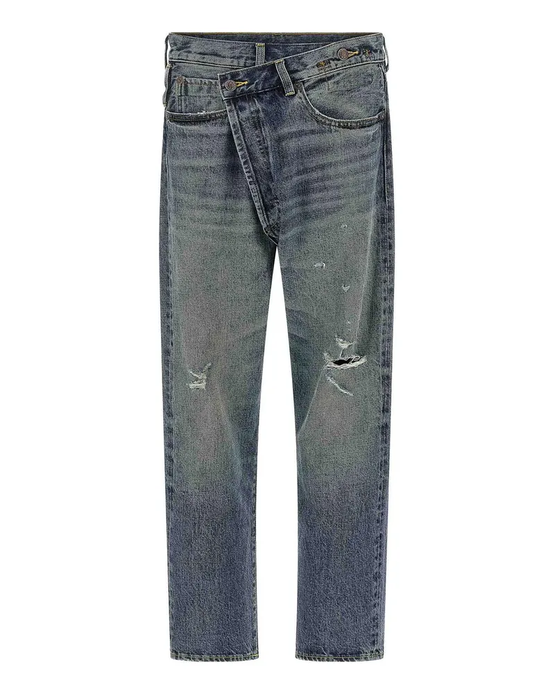 R13 Bootcut Jeans - Blau Blau