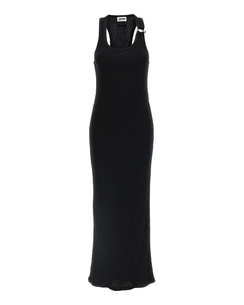 Jean Paul Gaultier Knielanges Kleid - Schwarz Schwarz
