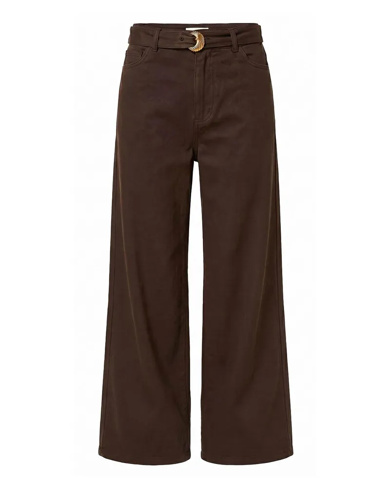 Twin-Set Straight Leg Jeans - Braun Braun