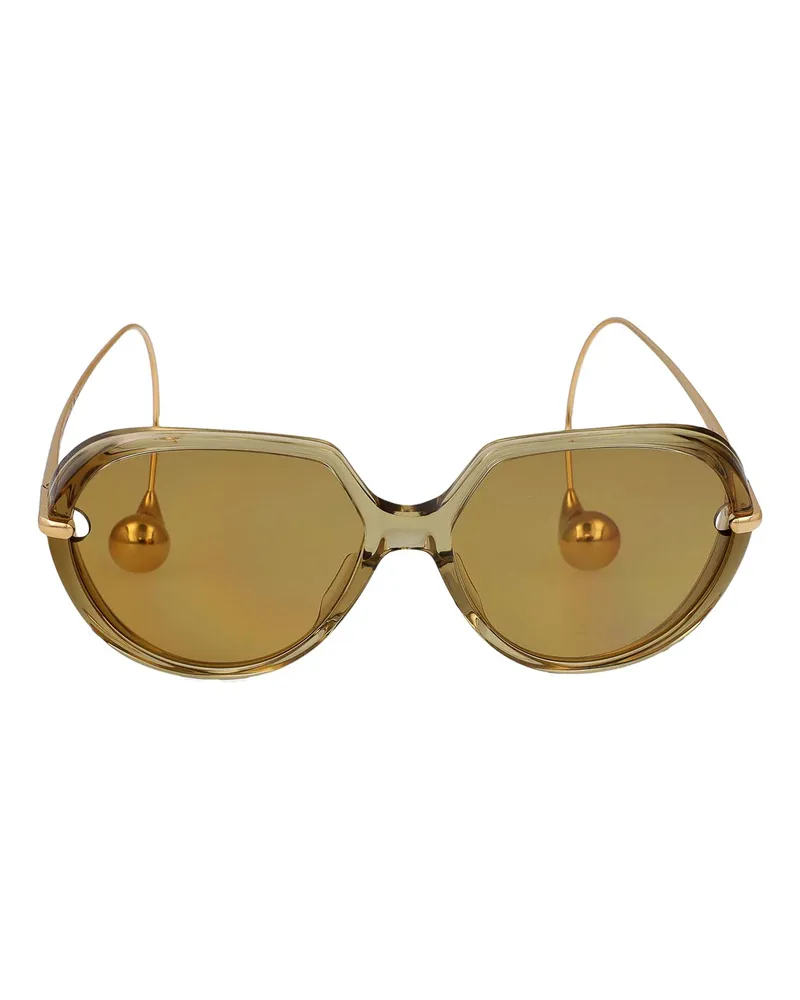 Bottega Veneta Sonnenbrille - Gelb Gelb