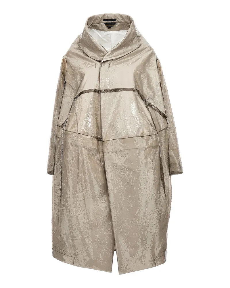 Comme des Garçons Trenchcoat - Grau Grau