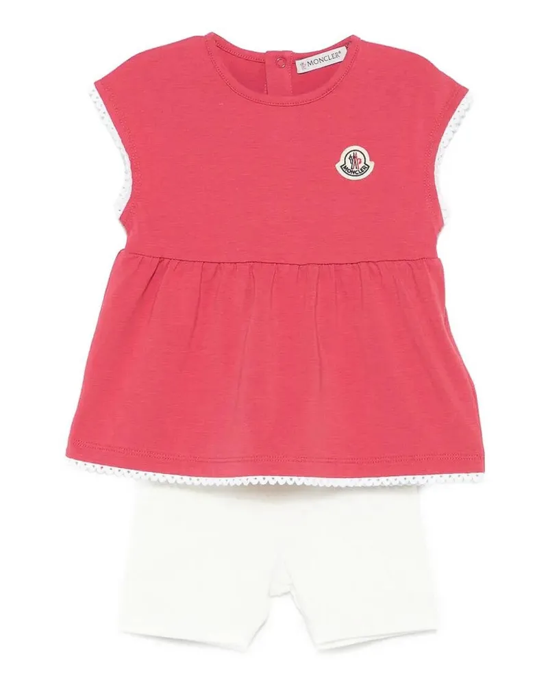 Moncler Rundhalspullover - Rot Rot