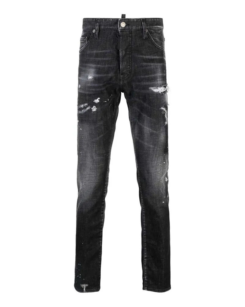 Dsquared2 Skinny Jeans - Schwarz Schwarz