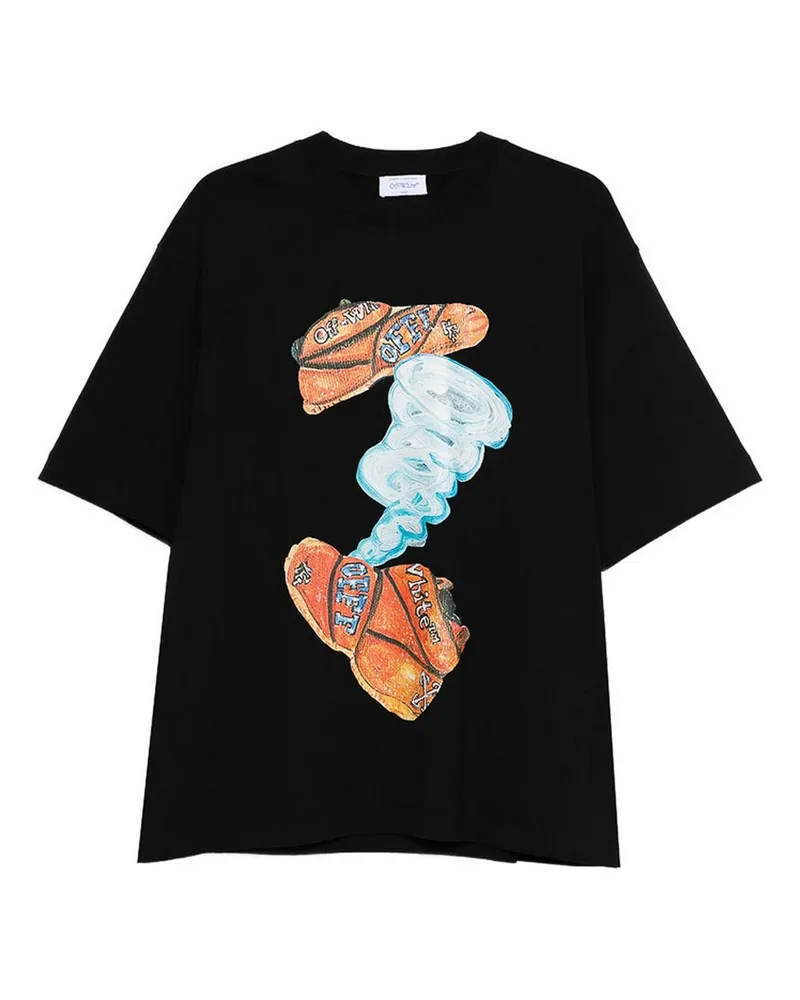 OFF-WHITE T-Shirt - Schwarz Schwarz