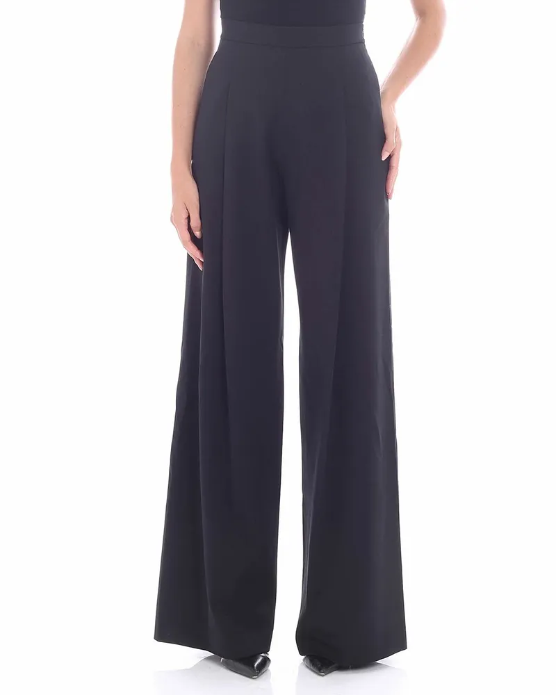 FUZZI Casual Hose - Schwarz Schwarz