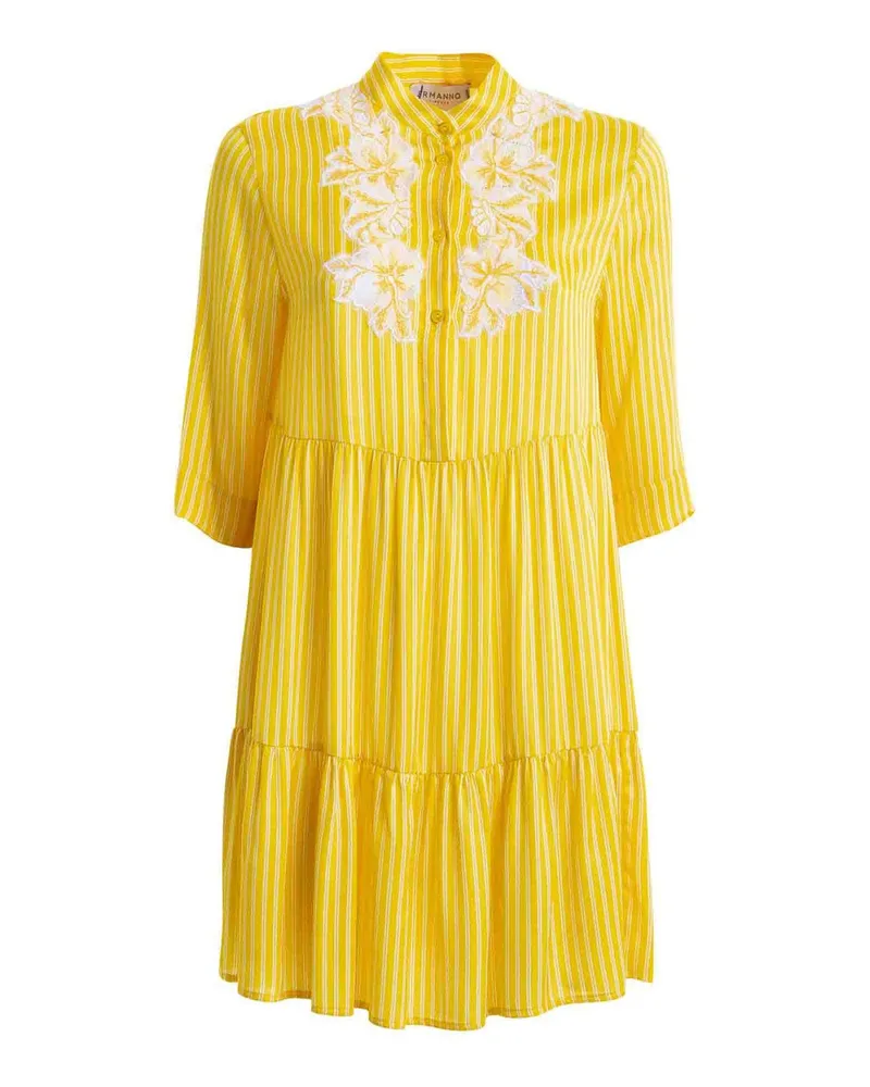 Ermanno Scervino Knielanges Kleid - Gelb Gelb