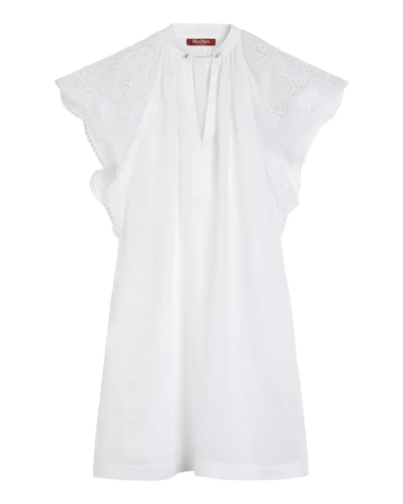 Max Mara Maxikleid - Weiß Weiß