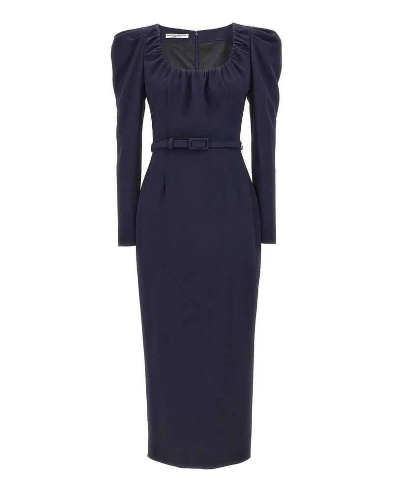 Alessandra Rich Maxikleid - Blau Blau
