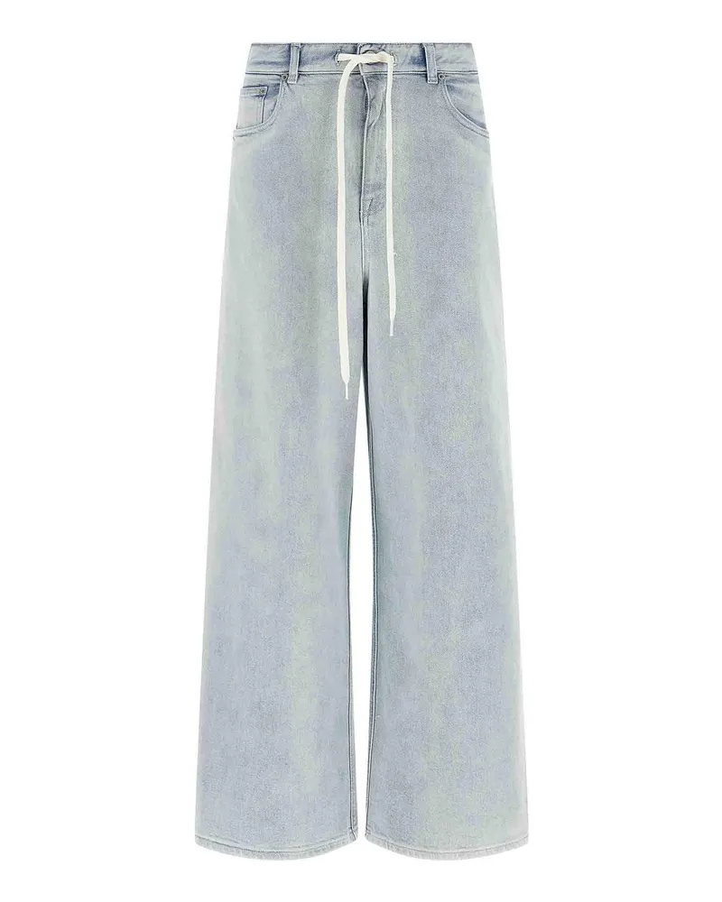 Maison Margiela Straight Leg Jeans - Hellblau Hellblau