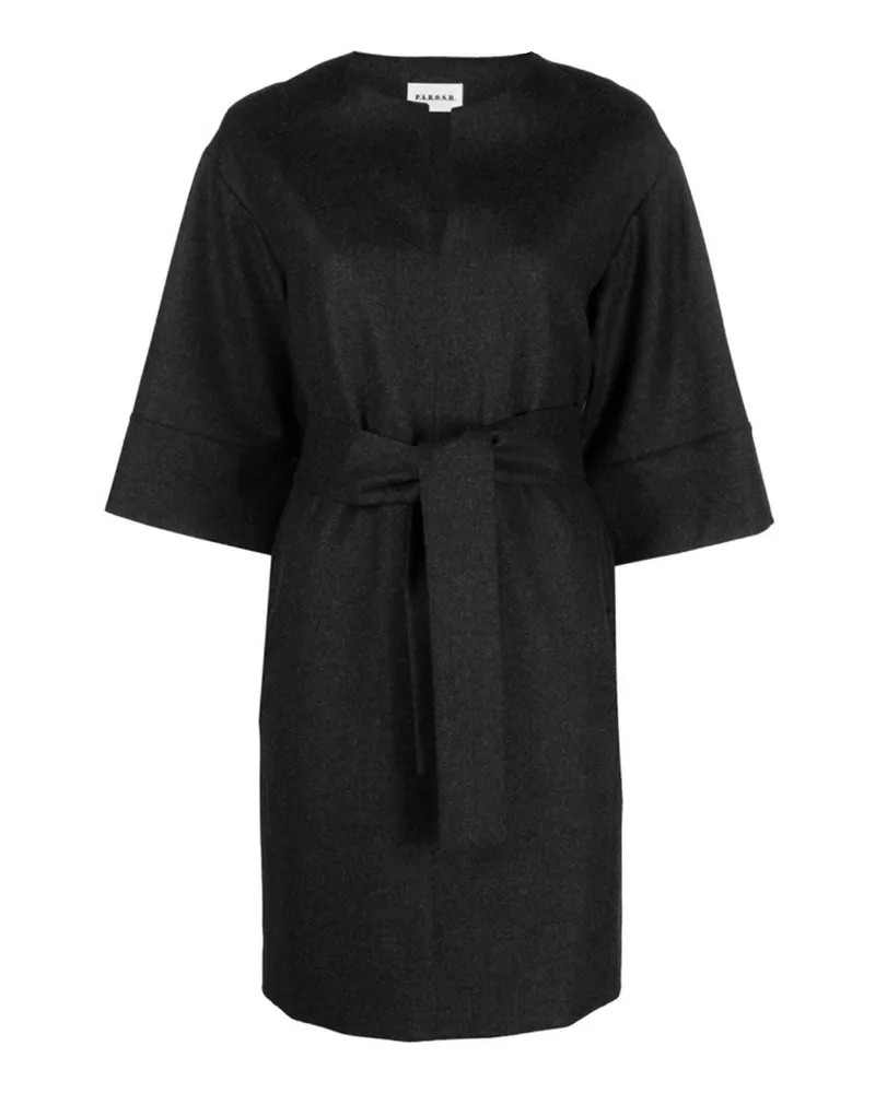 P.A.R.O.S.H. P. A.R. O.S. H. Kurzes Kleid - Dunkelgrau Dunkelgrau