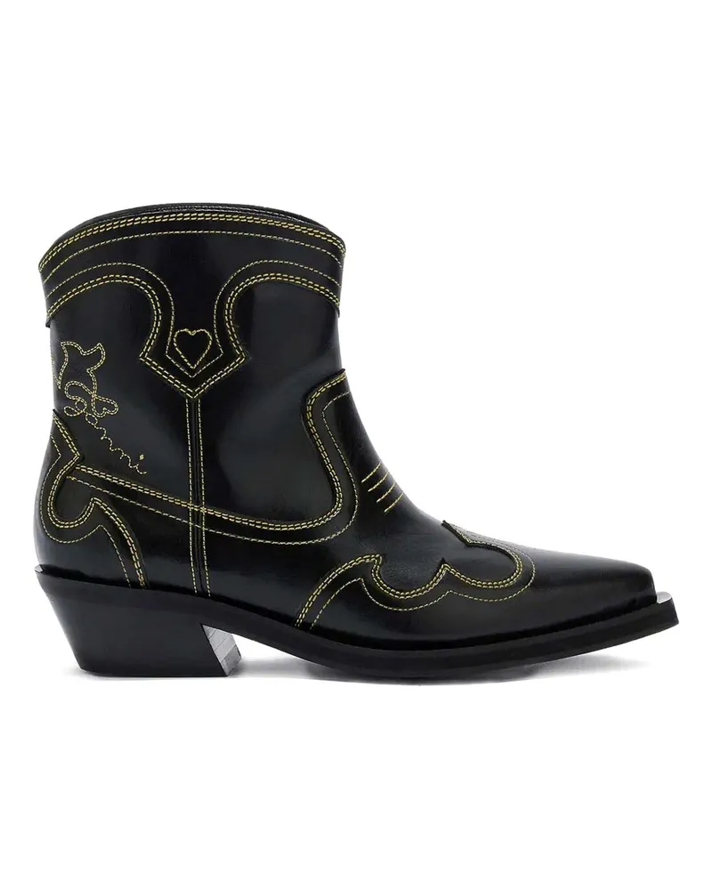 Ganni Stiefel - Gelb Gelb