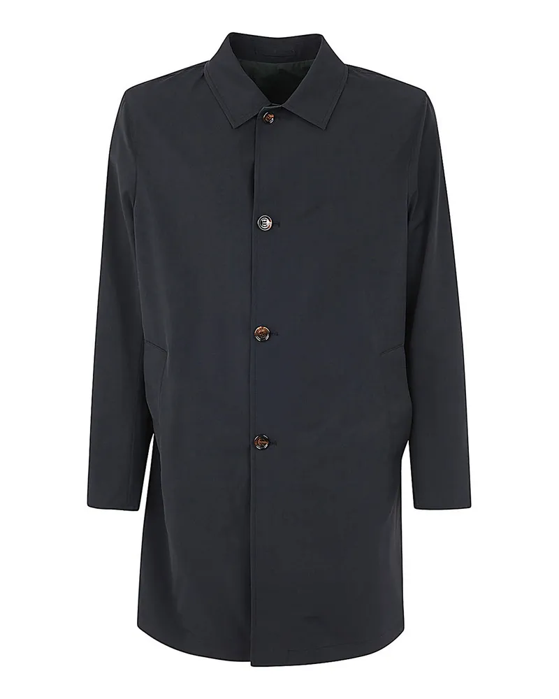 KIRED Mantel mit Knöpfen Blau