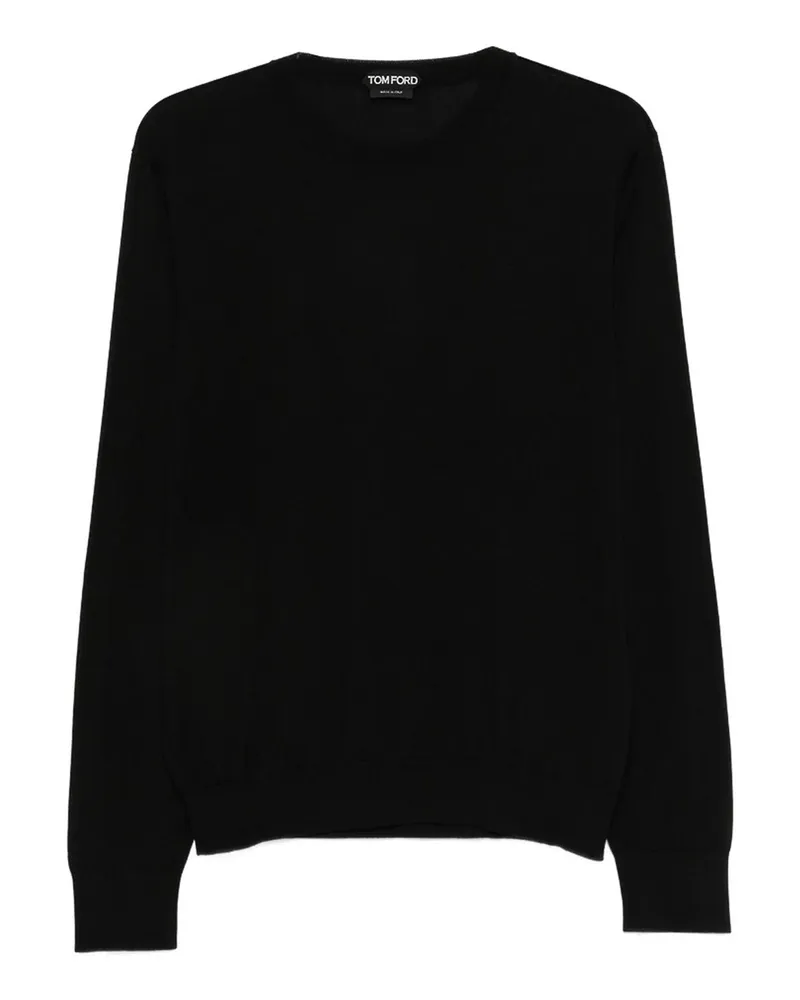 Tom Ford Rundhalspullover - Schwarz Schwarz