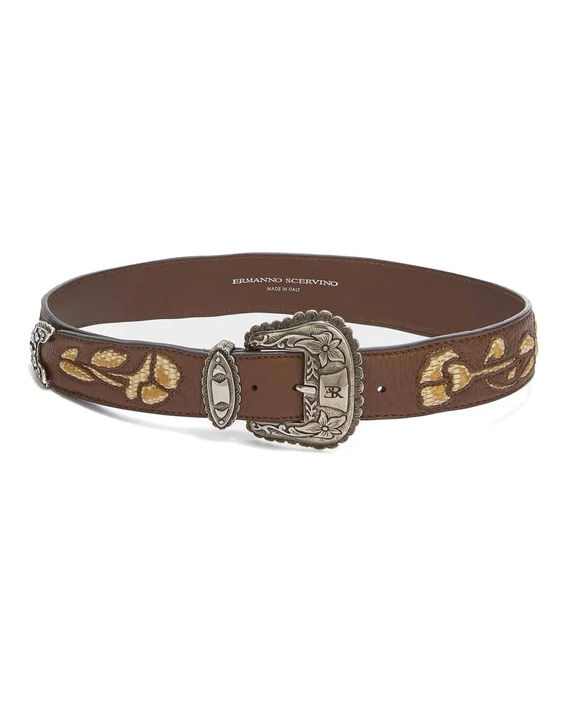 Ermanno Scervino Gürtel - Braun Braun