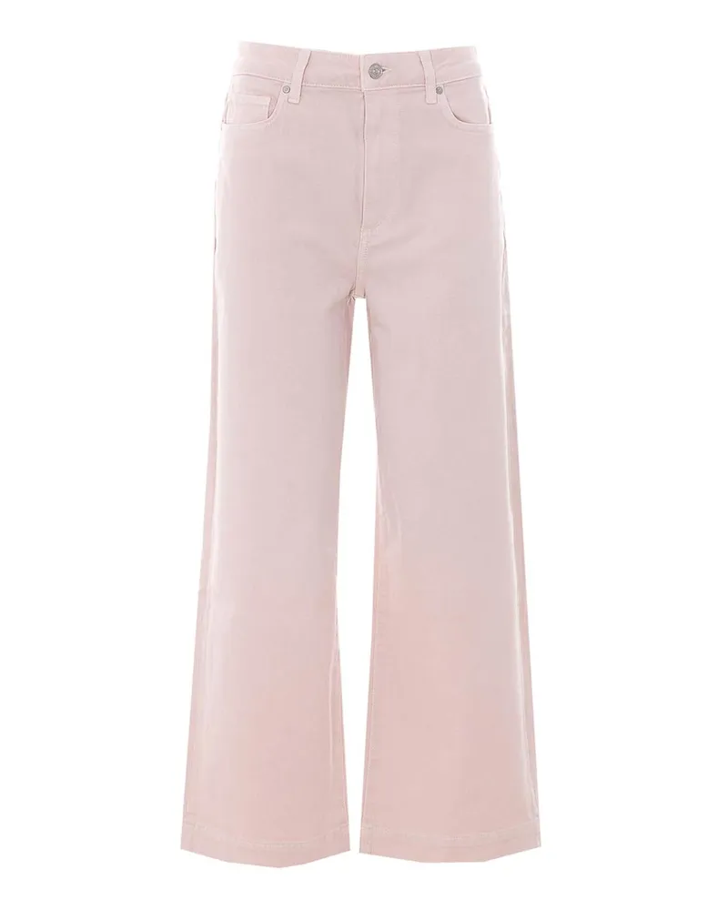 Paige Straight Leg Jeans - Nude Nude