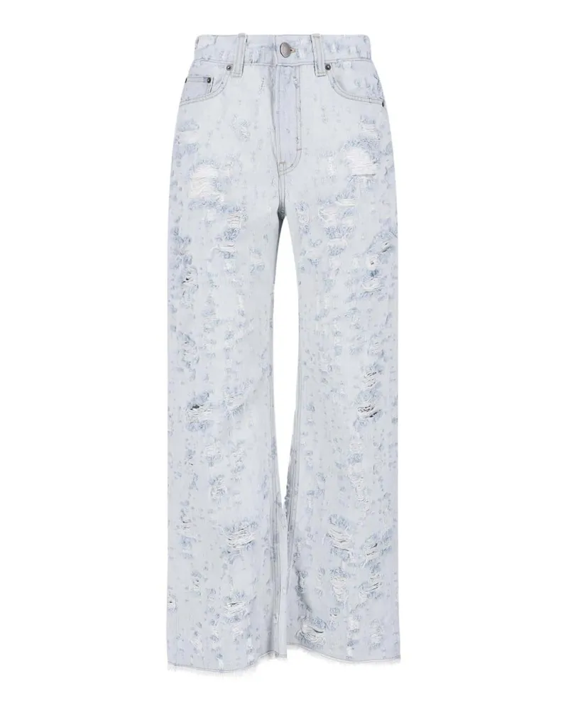 Haikure Schlagjeans - Blau Blau