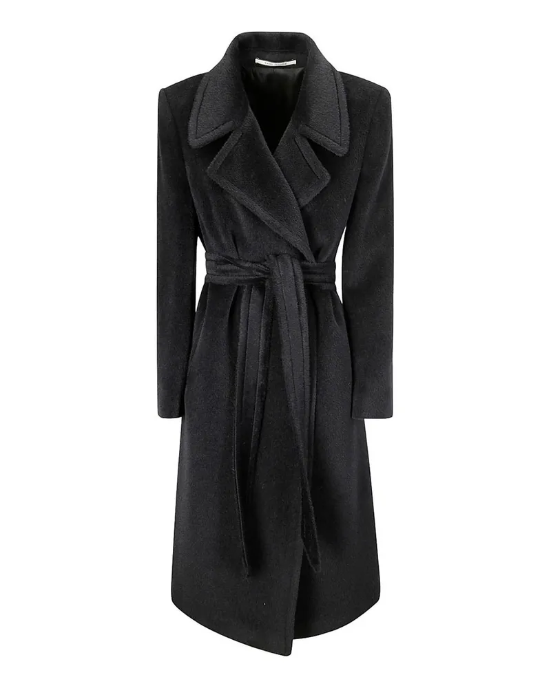 Tagliatore Knielanger Mantel - Schwarz Schwarz