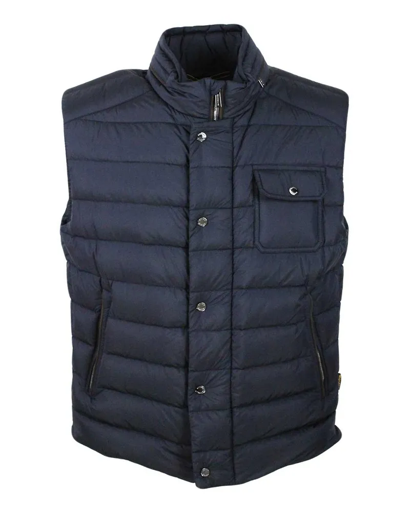 MOORER Daunenjacke - Blau Blau