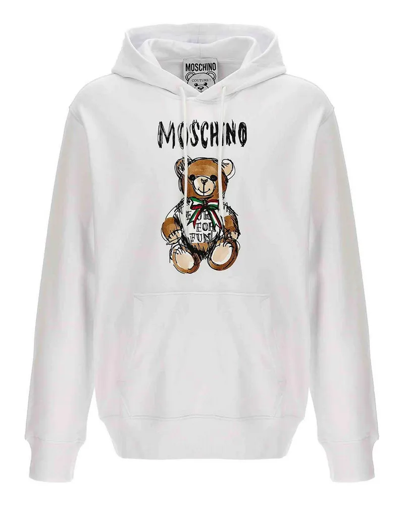 Moschino Sweatshirt - Weiß Weiß
