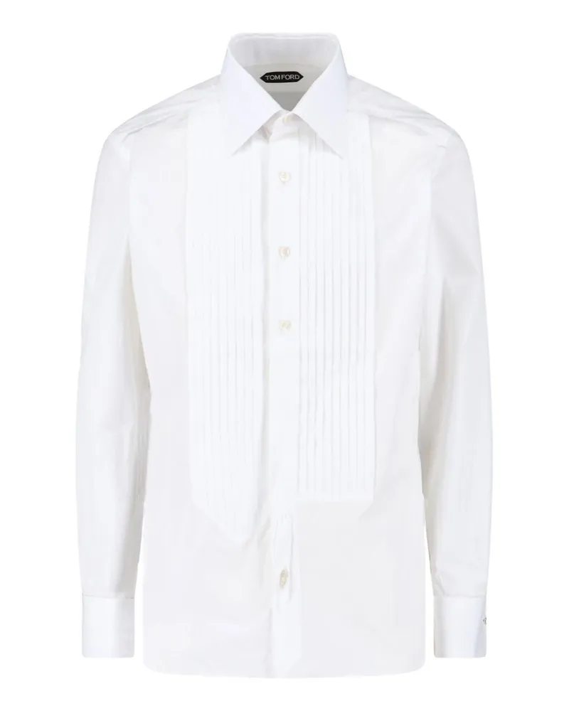 Tom Ford Hemd - Weiß Weiß