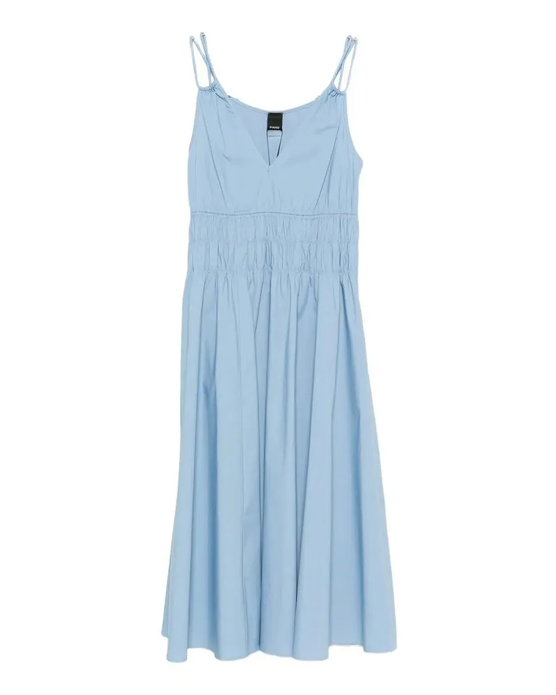 Pinko Knielanges Kleid - Hellblau Hellblau