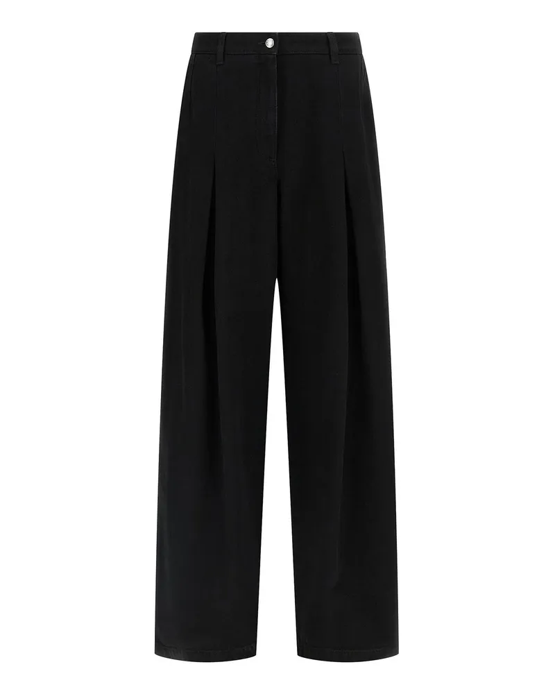 Dolce & Gabbana Straight Leg Jeans - Schwarz Schwarz