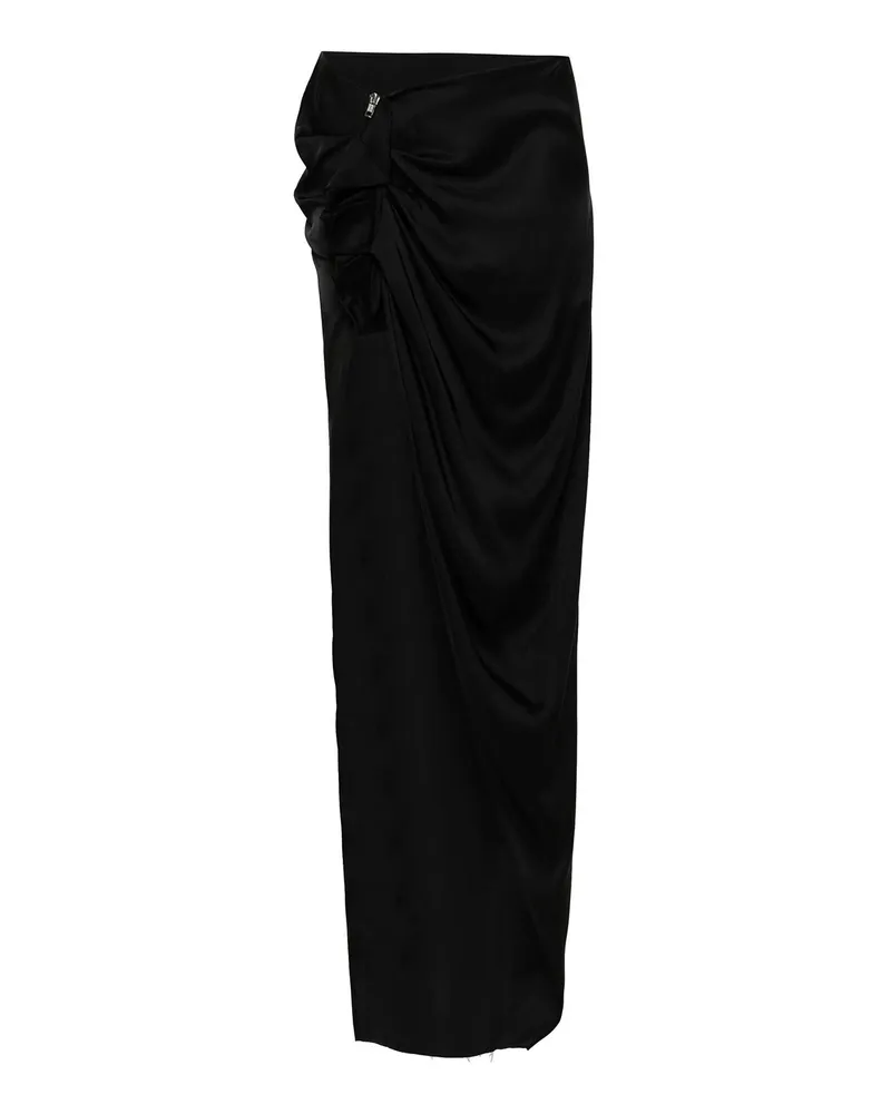 Rick Owens Midirock - Schwarz Schwarz