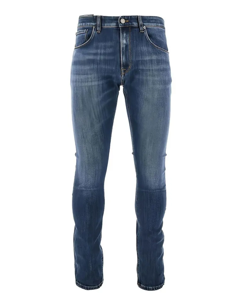 PT TORINO Straight Leg Jeans - Blau Blau