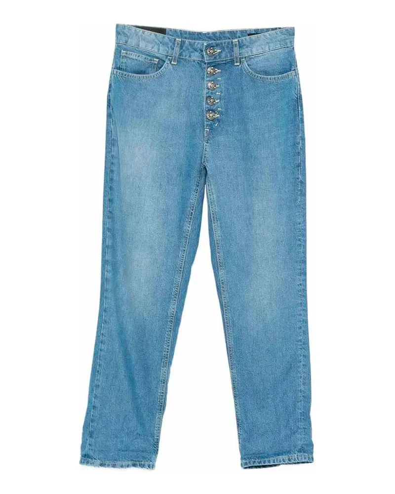 Dondup Straight Leg Jeans - Blau Blau