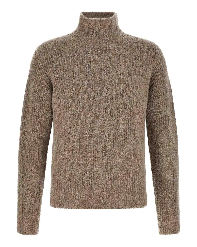 Roberto Collina Rundhalspullover - Beige Beige